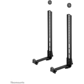 Neomounts AWL29-650BL1 universelle Videobar-/Soundbar-/Lautsprecher-Halterung. tiefenverstellbar (7.7-21.5 cm) - Schwarz