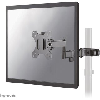 Stangenhalterung. voll beweglich. (Ø28-60 mm) für 17-32" Bildschirme 8KG FL40-450BL11 Neomounts