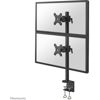 Tischhalterung für zwei Flachbildschirme bis 27" (69 cm) 6KG FPMA-D700DV Neomounts