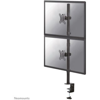 Neomounts FPMA-D550DVBLACK Tischhalterung für zwei Flachbildschirme bis 32" - Schwarz