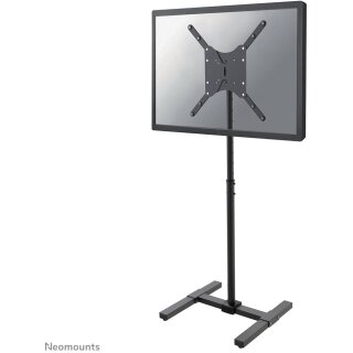 Bodenständer für Flachbild TV/Monitor bis 55" (140 cm). Höhenverstellbar 20KG NS-FS100BLACK Neomounts