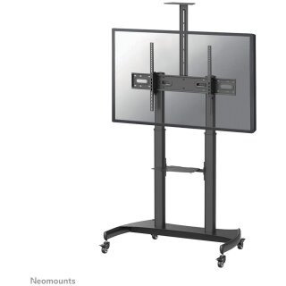 Neomounts PLASMA-M1950E mobiler Bodenständer für Flachbild-Fernseher bis 100" (254 cm). Höhenverstellbar - Schwarz