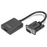 DIGITUS Konverter VGA > HDMI + Audio Full HD 1080p...
