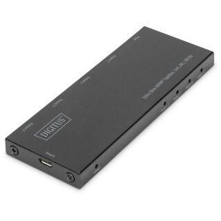 DIGITUS Ultra Slim HDMI Splitter. 1x4. 4K / 60 Hz
