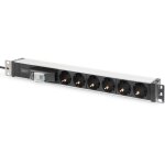 DIGITUS 6-fach Steckdosenleiste 19"...