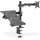 Monitorhalter mit Notebookhalterung (17-32") / Notebook-Halter 9KG schwarz DA-90436