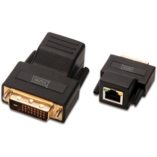 DIGITUS Extender DVI Video über Cat5/UTP bis zu 70m