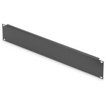 DIGITUS Abdeckplatte 2HE Blindabdeckung 483mm schwarz