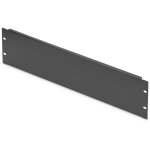 DIGITUS Abdeckplatte 3HE Blindabdeckung 483mm schwarz