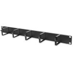 DIGITUS Rangierpanel 1HE 5x Ringe 40x60mm schwarz