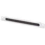 DIGITUS Kabelbürstenleiste 0.5HE 10" 254mm grau