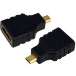 Logilink HDMI Adapter HDMI>micro HDMI Bu/St