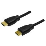 Logilink HDMI-Kabel Ethernet A -> A St/St 1.50m sw