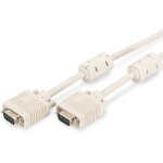 DIGITUS VGA-Kabel D-Sub15 -> D-Sub15 St/St 1.80m beige...