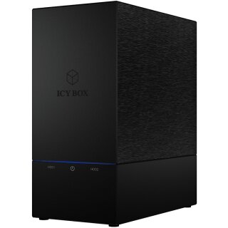 RAID-System. 2x SATA 3.5" zu 1x USB 3.0 RAID 0/1/LARGE/SINGLE ICY BOX