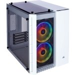 MIDI Corsair Crystal Series 280X RGB weiß. Glasfenster