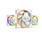 120mm be quiet! LIGHT WINGS White PWM Triple-Pack