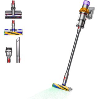 Dyson V15 Detect Absolute Kabelloser Staubsauger (Gelb/Nickel)