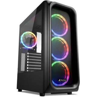 Midi Sharkoon TK5M RGB Black
