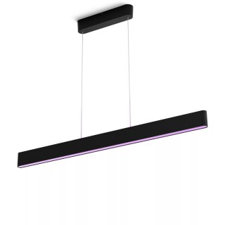 Philips Hue White&Col. Amb. Ensis Pendelleu schwarz 6000lm