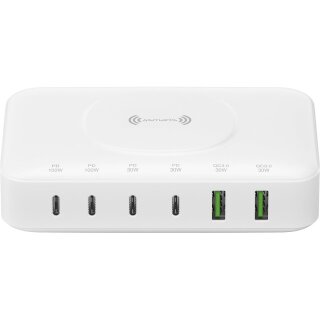 4smarts 7in1 GaN Ladestation 100W Wireless Charger. wei