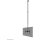 Neomounts DEH 37"-70" 1TFT 1Gelenk H:250-300cm Max.50 schwa