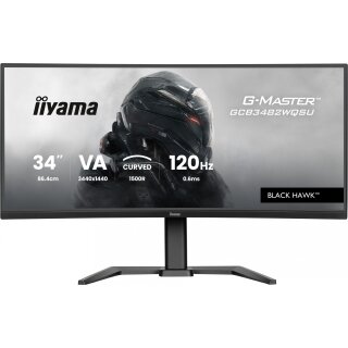 TFT 34.0/86.4cm iiyama G-Master GCB3482WQSU Black Hawk *schwarz* 21:9