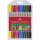 FABER-CASTELL Doppelfasermaler 10er Etui
