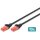 DIGITUS CAT 6 U/UTP Patchkabel - LSZH. 10 Stück. 0.5m.sw