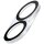 Cellularline Camera Lens Protection iPhone 16 / 16 Plus Clear