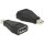 DELOCK Adapter DP mini-St > DP-Bu black