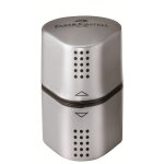 FABER-CASTELL Dreifachspitzdose Grip 2001 silber