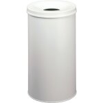 DURABLE Papierkorb Safe rund 60 Liter grau