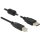 DELOCK USB Kabel A -> B St/St 2.00m schwarz