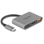 DELOCK USB Type-C Adapter zu HDMI 4K 30 Hz mit USB Typ-A...