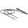 DELOCK WLAN Doppelantenne 2 x MHF IV / HSC MXHP32 kompatibler Stecker 802.11 ac/a/h/b/g/n 5 dBi 250mm PCB intern Klebemontage
