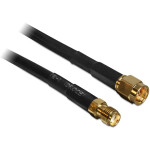 DELOCK HF SMA Stecker > SMA Buchse 5m CFD200 low loss