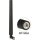 DELOCK Antenne WLAN RP-SMA 802.11 ac/a/h/b/g/n 4 - 7 dBi omni Gelenk schwarz