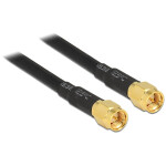DELOCK HF SMA Stecker > SMA Stecker 5m LMR195 low loss