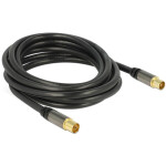 DELOCK Kabel IEC Stecker > IEC Buchse RG-6/U 3m