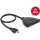 DELOCK HDMI UHD Switch 3 x HDMI in > 1 x HDMI out 4K mit integriertem Kabel 50 cm