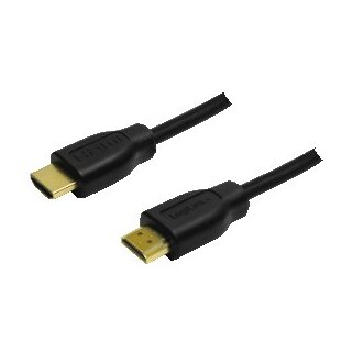 Logilink HDMI-Kabel Ethernet A -> A St/St 5.00m sw