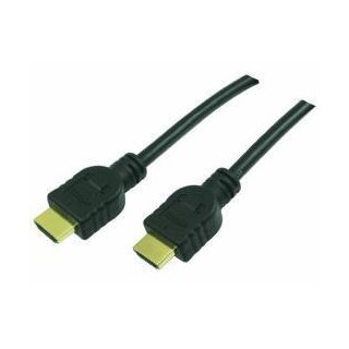 Logilink HDMI-Kabel Ethernet A -> A St/St 15.00m Gold