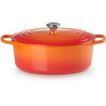 Le Creuset Signature Bräter Ofenrot Oval 33 cm
