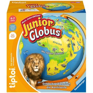 Ravensburger tiptoi (ohne Stift) Mein interaktiver Junior Globus