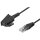 TAE Anschl.kabel 6m TAE-F(m) an RJ45