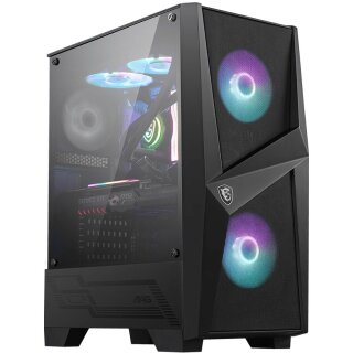 MIDI MSI MAG FORGE 100R | black. window. RGB