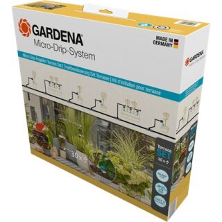 Gardena MDS Tropfbewässerung Set Terrasse (30 Pflanzen)