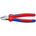 KNIPEX Seitenschneider schwarz atramentiert poliert 180 mm