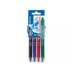 PILOT FRIXION Tintenroller 0.40mm 4er Set radierbar Kappe